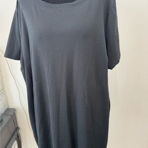 Ava & Viv Black Crewneck Top